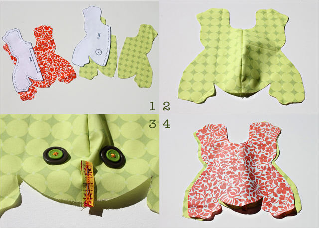 frog plush sewing pattern