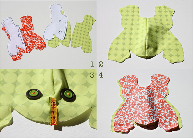 frog stuffed animal pattern