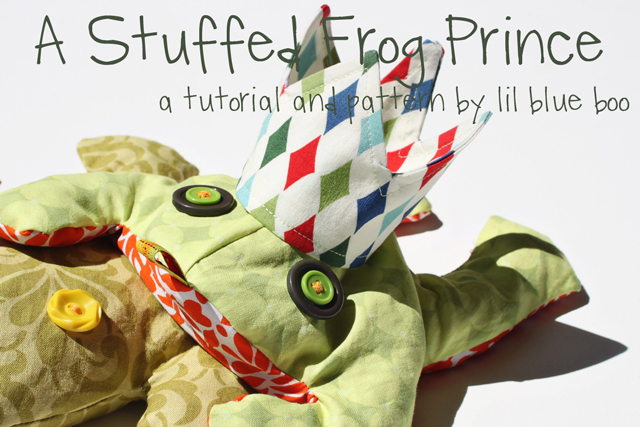 stuffed frog prince