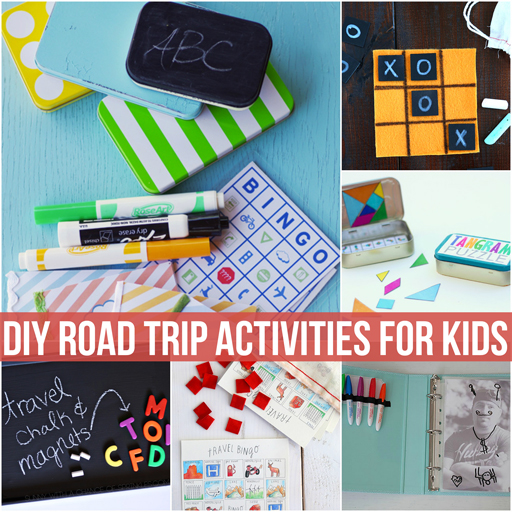 DIY Road Trip Activities For Kids