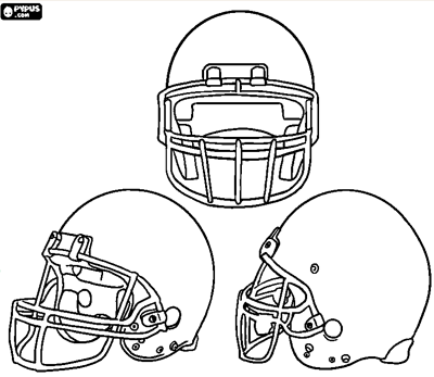 Kid Friendly Super Bowl Ideas: Free Football Coloring Pages  via lilblueboo.com