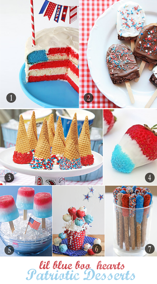 Patriotic Dessert Ideas