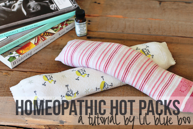Microwavable Hot/Cold Packs…made from corn {Tutorial}