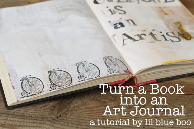 Customizing your sketchbook into an Art Journal - ARTiful