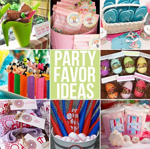 Party Favor Ideas to Inspire