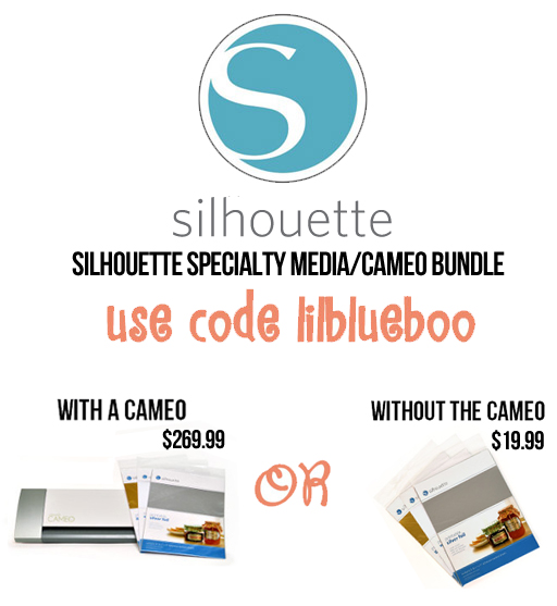 silhouette promo code via Ashley Hackshaw / Lil Blue Boo