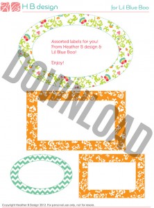 Home Management Binder and Free Printable Labels