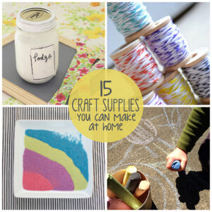 15 Craft Supplies You Can Make at Home