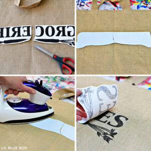 How to Make Personalized Burlap Bags