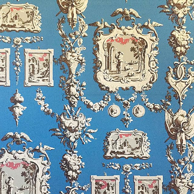 governors palace leather wallpaper williamsburg va  Colonial williamsburg  virginia Colonial williamsburg interiors Colonial williamsburg