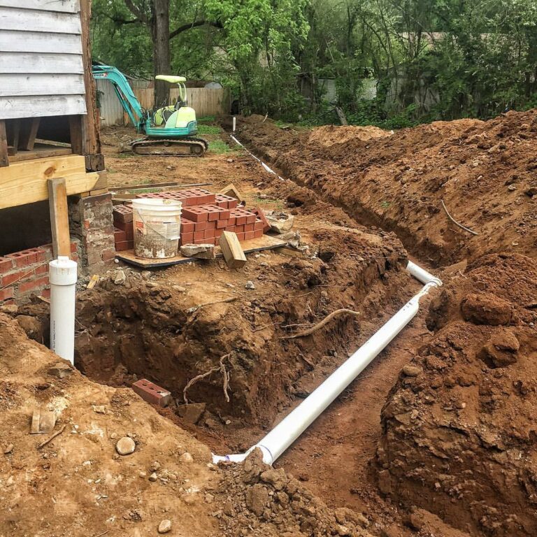 Farmhouse Renovation Rock Retaining Wall - Bryson City Farmhouse