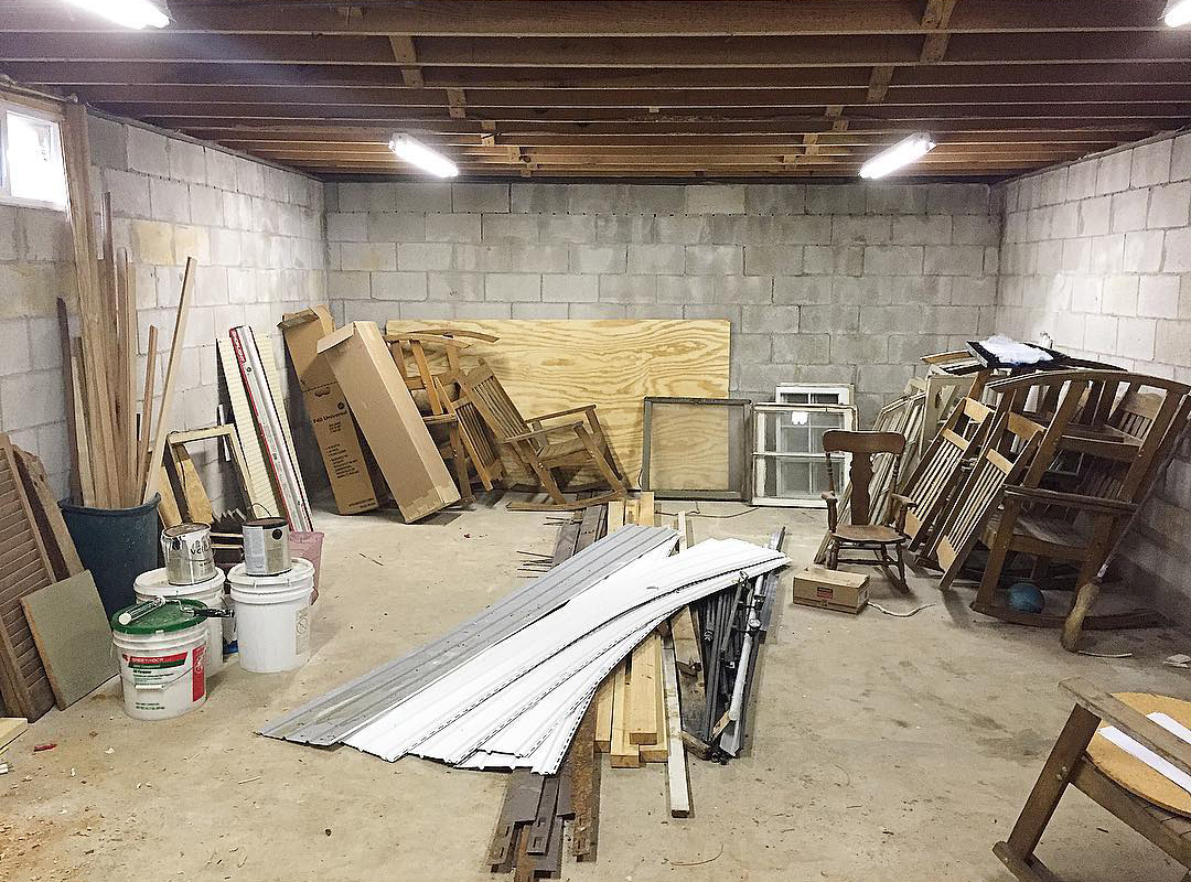 Creating an Art Studio - Basement Art Studio Transformation - A