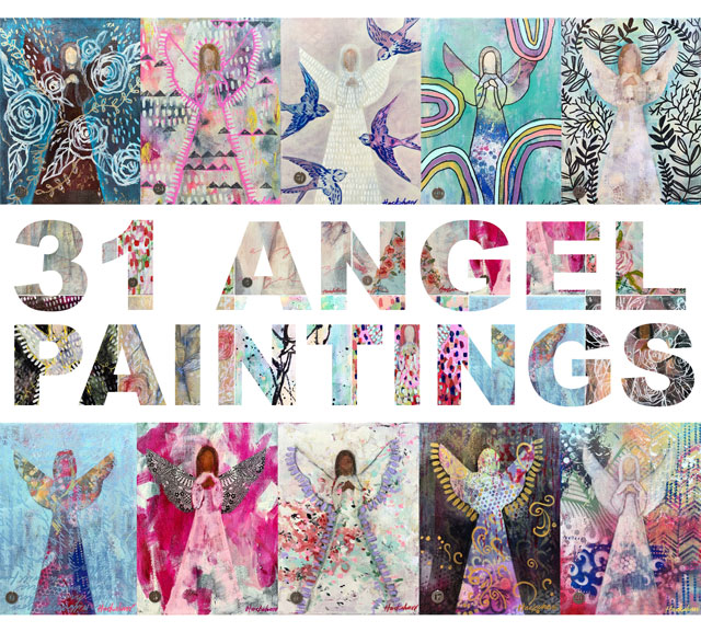 painting angels for beginners